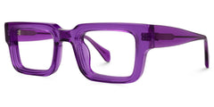Glaucia Square Purple Glasses | Zeelool Glasses