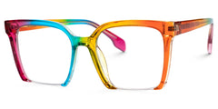 Misty Square Colorful Glasses | Zeelool Glasses