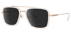 Nayeli Aviator Clear Sunglasses | Zeelool Glasses