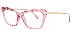 Juliet Pink Cat-eye Frame Glasses for Women | Zeelool
