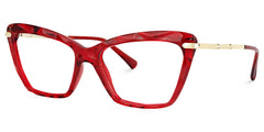 Juliet Cateye Red Eyeglasses and Glasses Frames