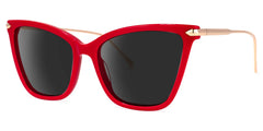 Cat Eye Red Glasses | Zeelool Glasses