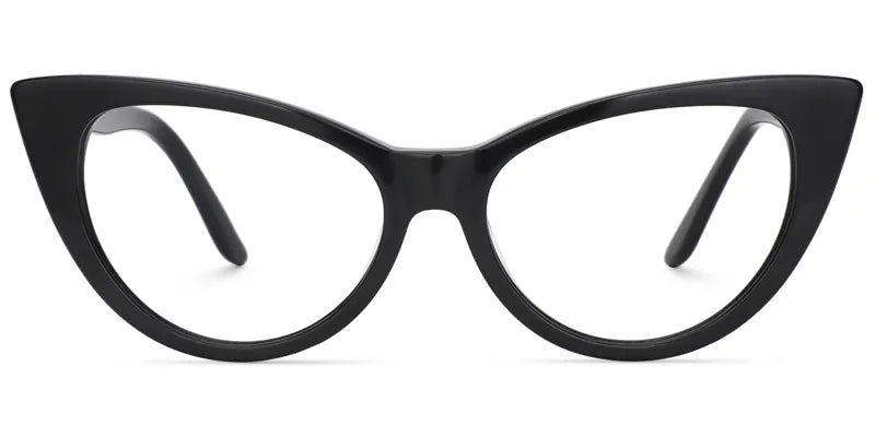 Jaden Cat-eye Black Eyeglasses and Glasses Frames