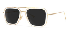 Gifford Aviator Clear Sunglasses | Zeelool Glasses