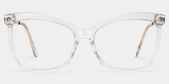 Isaebella Clear Butterfly Shaped Eyeglasses | Zeelool