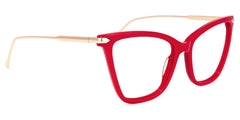 Cat Eye Red Glasses | Zeelool Glasses