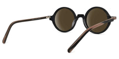 Otto Round Black Sunglasses | Zeelool Glasses