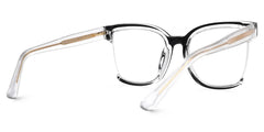 Cadogan Square Black Eyeglasses and Glasses Frame