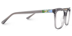 Alfred Butterfly Gray Frame Glasses | Zeelool Optical