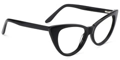 Jaden Cat-eye Black Eyeglasses and Glasses Frames