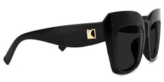 Alberta Cat Eye Black Sunglasses | Zeelool Glasses