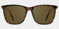Malika Tortoise Frame Polarized Sunglasses with square Style Online | ZEELOOL