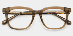 Angela Brown Rectangle Glasses | Simple Yet Luxurious
