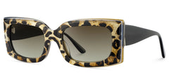 Orduno Brown Leopard Rectangle Shape Eyeglasses | Zeelool