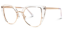 Brewer Cat-eye Clear Eyeglasses and Glasses Frames