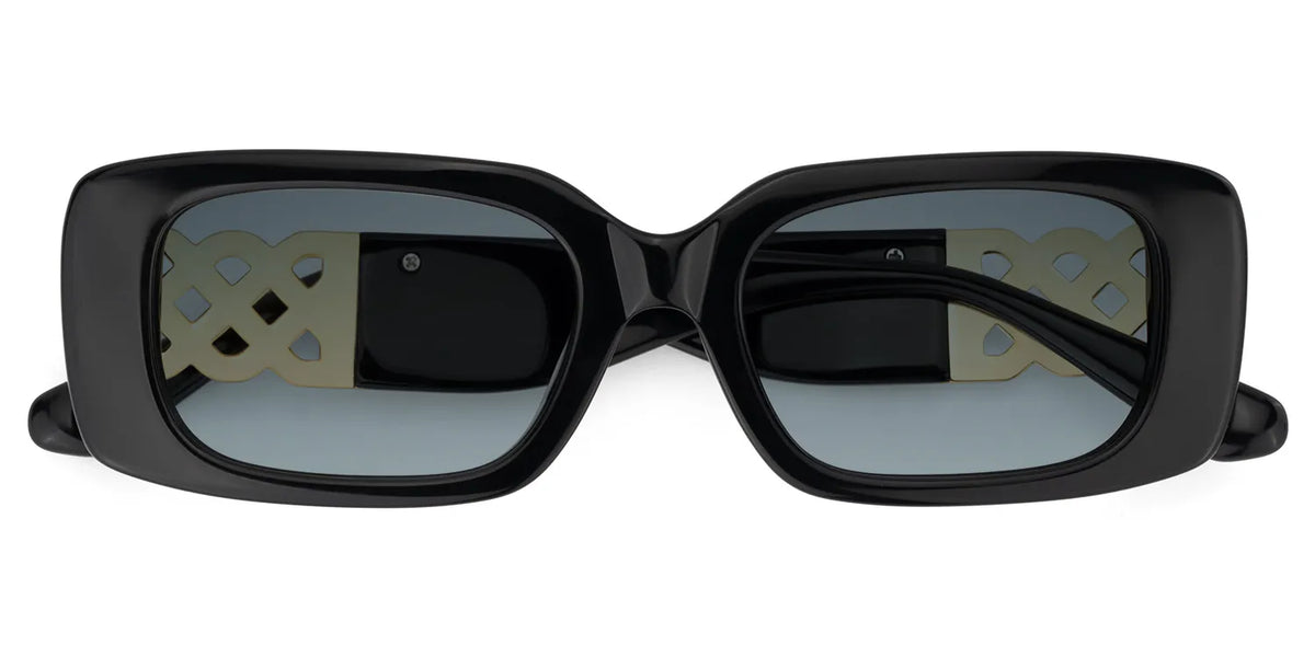 Jonas Rectangle Black Color Frame Glasses for Women | Zeelool