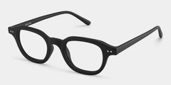 Amber Black Frame Glasses with Square Frame Online | ZEELOOL