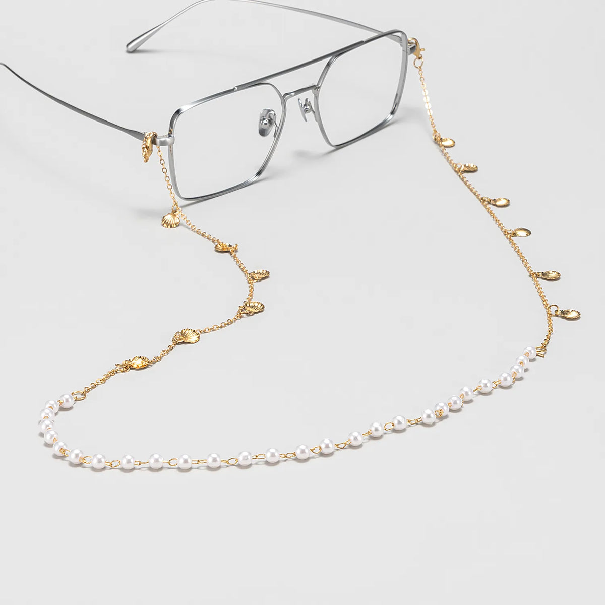 Fashion Pearl Non-slip Metal Chains | Zeelool Glasses