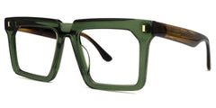 Moreland Rectangle Green Eyeglasses & Glasses Frames