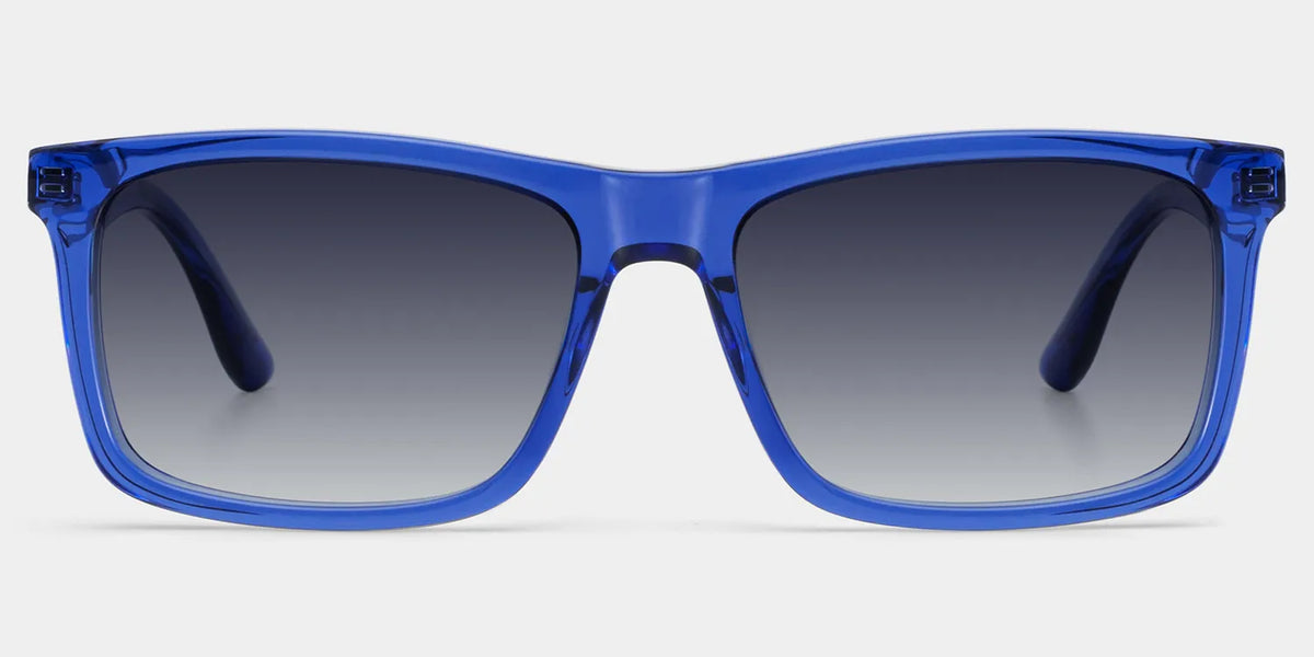 Morgan blue rectangle glasses Online | ZEELOOL