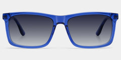 Morgan blue rectangle glasses Online | ZEELOOL
