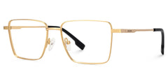 Men's Metal Eyeglasses Frames With Square Shape