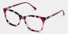 Juno Rectangle Tortoise Frame Eyeglasses for Woman| ZEELOOL