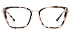 Juniper Eyeglasses in Square Tortoise Frame | Zeelool