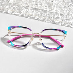 Martins TR90 Rectangle Multicolor Frame Glasses | Zeelool