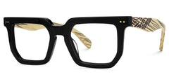 Square Black Frame Glasses - Full Frame Men's Glasses
