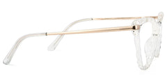 Lucas Cat Eye Glasses with Clear Frames | Zeelool