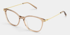 Jessica Beige Cat Eye Glasses for Women | ZEELOOL