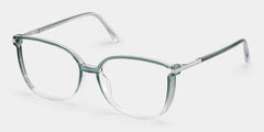 Rodz Sage Green Frame Glasses with Square Design
