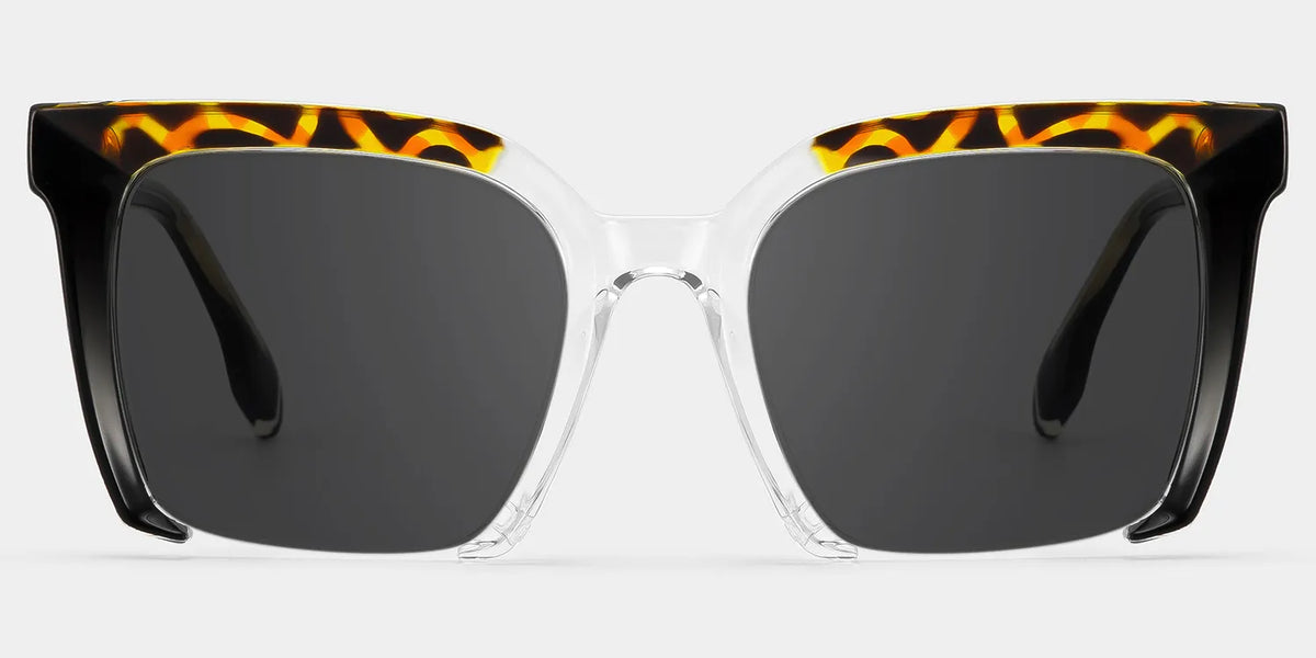 Misty Square Black Sunglasses | Zeelool Glasses