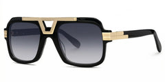 Croswell Acetate Aviator Black Frame Glasses | Zeelool