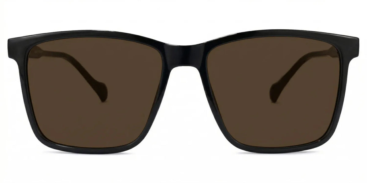 Burgos Square Black Glasses | Zeelool Glasses