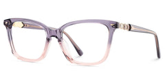 Theo Acetate Two-tone Frame Glasses with Square Shape | Zeelool