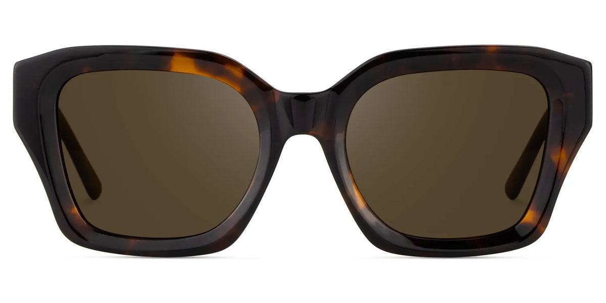 Rhea Square Tortoise Polarized Sunglasses