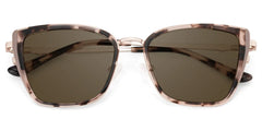 Juniper Eyeglasses in Square Tortoise Frame | Zeelool