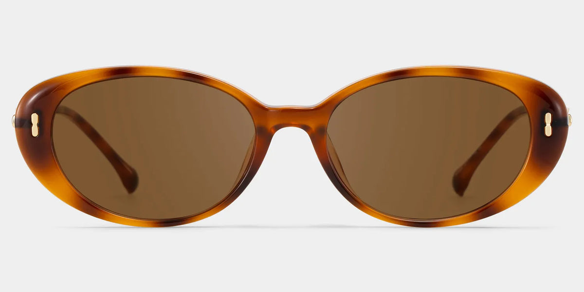 Blaire Tortoise Frame Glasses with Oval Frame Online | ZEELOOL