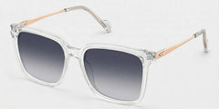 Thin Clear Frame Glasses With Square Shape
