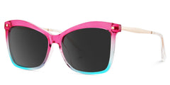 Pink-Blue Color Eyeglasses for Isaebella Frame Glasses | Zeelool
