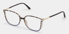 Rodz Tortoise-Blue Eyeglasses with Designer Frame