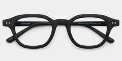 Amber Black Frame Glasses with Square Frame Online | ZEELOOL