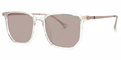 Fezell TR90 Square Clear Frame Glasses | Zeelool Optical