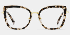 Leila Tortoise Frame Glasses with Butterfly Frame Online | ZEELOOL