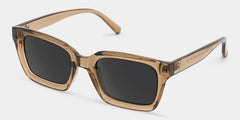 Grover Rectangle Sunglasses and Beige Color Frames