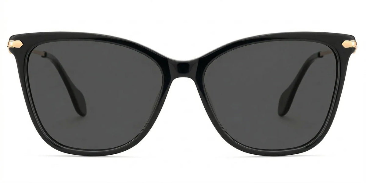 Butterfly-Shaped Spectacles With Shiny Diamond On The Temples