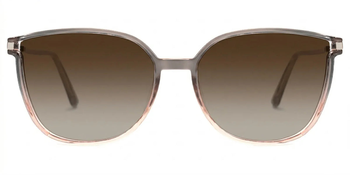Rodz Square Gray-Pink Eyeglasses and Glasses Frames