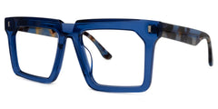 Rectangle Moreland Blue Glasses deals -Zeelool Glasses